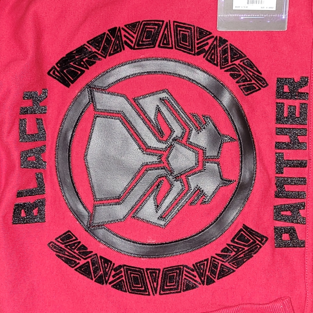 New Black Panther embroidered and textured hoody a de-KRYTIC/MARVEL Collabo... - Picture 7 of 8